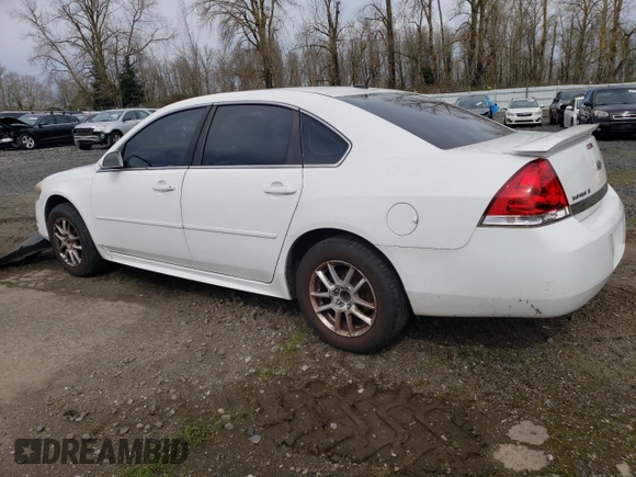 2010 Chevrolet Impala LT with VIN 2G1WB5EN5A1249480, listed as a Copart auction lot 42857095 with 151,593 mi miles and Salvage Title. Bid and sale history available at DreamBid. Image 2.