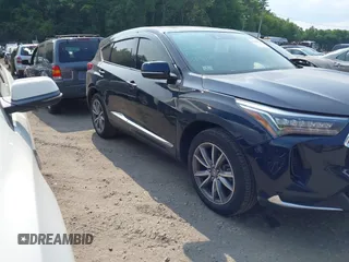 2022 Acura RDX Technology with VIN 5J8TC2H55NL010661, listed as a IAAI auction lot 42418413 with 26,609 mi miles and . Bid and sale history available at DreamBid. Image 12.