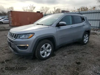 2020 Jeep Compass Latitude with VIN 3C4NJCBB3LT166541, listed as a Copart auction lot 49674605 with 68,849 mi miles and Salvage Title. Bid and sale history available at carsss.com. Image 1.