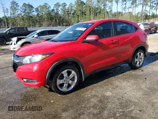 2016 Honda HR-V LX with VIN 3CZRU6H38GM708186, listed as a Copart auction lot 49277435 with 112,104 mi miles and Salvage Title. Bid and sale history available at carsss.com. Image 1.