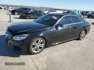 2014 Mercedes-Benz E 400 Sport with VIN WDDHF9FB2EA832266, listed as a Copart auction lot 43920075 with 56,524 mi miles and Salvage Title. Bid and sale history available at DreamBid. Image 1.