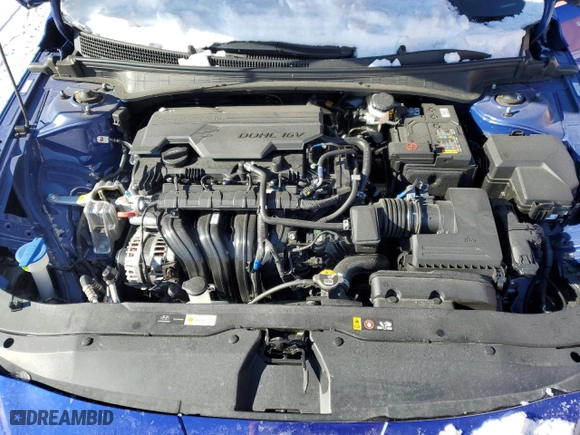 2024 Hyundai Elantra SEL with VIN KMHLS4DG3RU789381, listed as a Copart auction lot 88266675 with 5,191 mi miles and Salvage Title. Bid and sale history available at carsss.com. Image 12.
