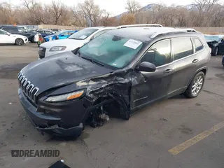 2018 Jeep Cherokee Latitude Plus with VIN 1C4PJMLX0JD523248, listed as a IAAI auction lot 41120852 with 108,302 mi miles and . Bid and sale history available at DreamBid. Image 2.