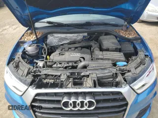2016 Audi Q3 Premium Plus with VIN WA1EFCFS5GR016757, listed as a Copart auction lot 51844075 with 32,565 mi miles and Salvage Title. Bid and sale history available at carsss.com. Image 12.