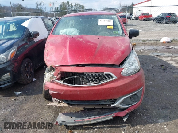 2020 Mitsubishi Mirage LE with VIN ML32A5HJ5LH006823, listed as a IAAI auction lot 41617987 with 186,848 mi miles and . Bid and sale history available at DreamBid. Image 13.