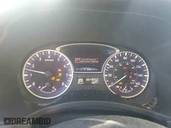 2019 Infiniti QX60 Luxe with VIN 5N1DL0MM2KC564025, listed as a Copart auction lot 50594535 with 85,493 mi miles and Salvage title. Bid and sale history available at DreamBid. Image 9.