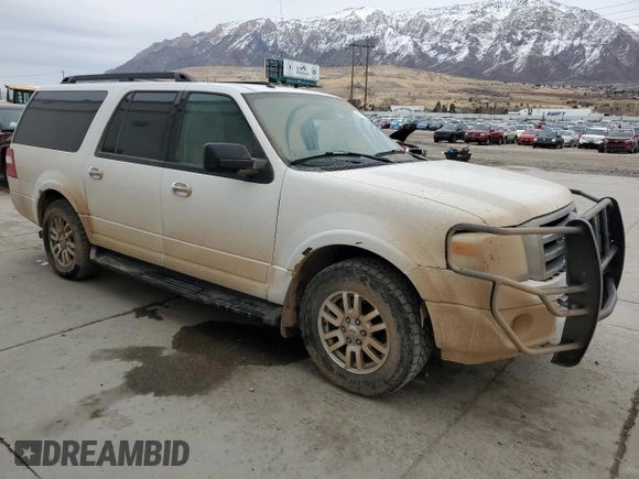2011 Ford Expedition EL XLT with VIN 1FMJK1J54BEF49197, listed as a Copart auction lot 43397245 with 184,974 mi miles and Clean Title. Bid and sale history available at carsss.com. Image 4.