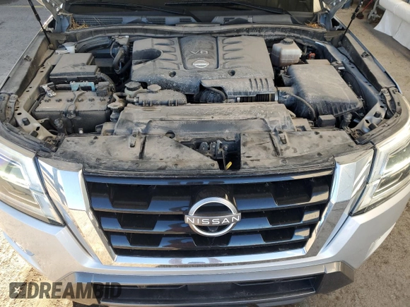 2021 Nissan Armada SL with VIN JN8AY2BA3M9373974, listed as a Copart auction lot 80250994 with 80,141 mi miles and Salvage Title. Bid and sale history available at carsss.com. Image 12.