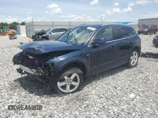2011 Audi Q5 Prestige with VIN WA1WKAFP3BA004548, listed as a Copart auction lot 61276875 with 104,033 mi miles and Salvage title. Bid and sale history available at DreamBid. Image 1.