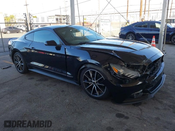 2016 Ford Mustang EcoBoost with VIN 1FA6P8TH8G5242740, listed as a IAAI auction lot 41669556 with 91,426 mi miles. Bid and sale history available at carsss.com. Image 1.