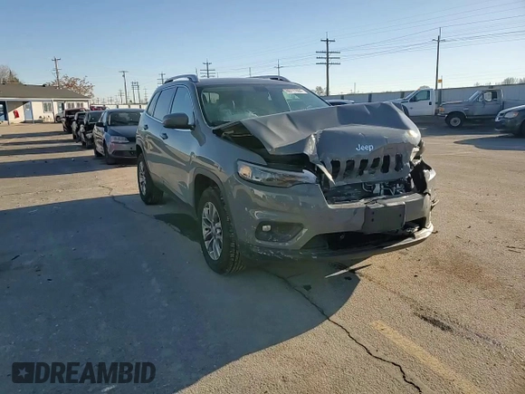 2020 Jeep Cherokee Altitude with VIN 1C4PJMLX3LD502557, listed as a Copart auction lot 86771594 with 53,232 mi miles and Salvage Title. Bid and sale history available at carsss.com. Image 12.