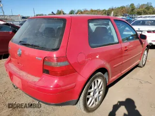 2001 Volkswagen GTI z VIN 9BWPG61J914061447, wystawiony jako Copart lot #75883134 z przebiegiem 166 802 mil mil oraz Czysty tytuł • Clean title. Historia ofert i sprzedaży dostępna na DreamBid. Obrazek 3.