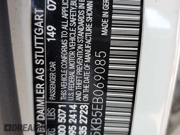 2014 Mercedes-Benz E 350 Sport z VIN WDDHF5KB5EB069085, wystawiony jako Copart lot #53178935 z przebiegiem 133 296 mil mil oraz Szkoda całkowita • Salvage title. Historia ofert i sprzedaży dostępna na DreamBid. Obrazek 13.