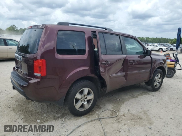 2011 Honda Pilot EX-L with VIN 5FNYF3H61BB023383, listed as a Copart auction lot 52517445 with 174,026 mi miles and Salvage Title. Bid and sale history available at carsss.com. Image 3.