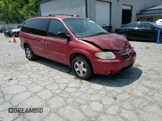 2005 Dodge Caravan SXT with VIN 2D4GP44L75R580045, listed as a Copart auction lot 59281875 with 184,339 mi miles and Salvage title. Bid and sale history available at DreamBid. Image 14.