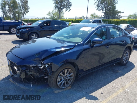 2024 Mazda 3 S with VIN 3MZBPAAMXRM421243, listed as a IAAI auction lot 41997588 with 10,099 mi miles and . Bid and sale history available at DreamBid. Image 17.