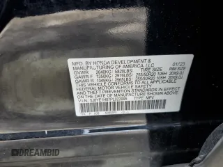 2023 Acura MDX Advance with VIN 5J8YE1H87PL022995, listed as a Copart auction lot 54848415 with 26,776 mi miles and Salvage title. Bid and sale history available at DreamBid. Image 13.