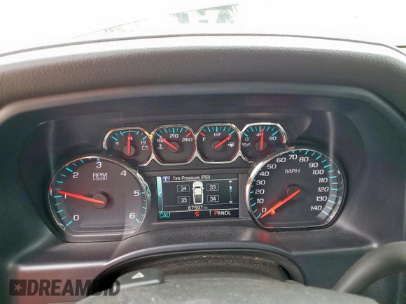 2018 GMC Sierra 1500 SLT with VIN 3GTP1NEC1JG448756, listed as a Copart auction lot 56981715 with 67,597 mi miles and Salvage title. Bid and sale history available at DreamBid. Image 9.