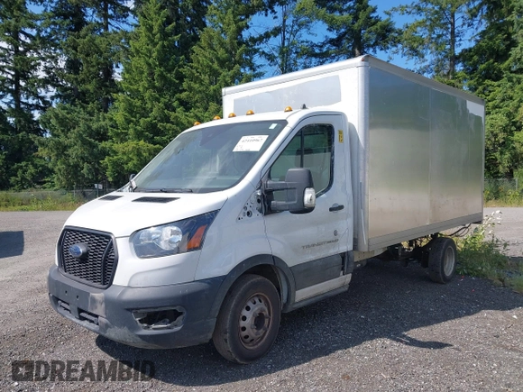 2021 Ford Transit with VIN 1FDBF6Z82MKA96495, listed as a IAAI auction lot 42410967 with 58,254 mi miles and . Bid and sale history available at DreamBid. Image 2.