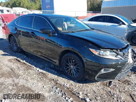 2018 Lexus ES with VIN 58ABK1GG7JU085607, listed as a IAAI auction lot 40888764 with 123,116 mi miles. Bid and sale history available at carsss.com. Image 1.