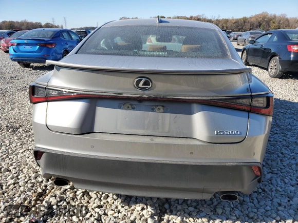 2022 Lexus IS with VIN JTHCA1D24N5122168, listed as a Copart auction lot 83954394 with 26,083 mi miles and Salvage Title. Bid and sale history available at carsss.com. Image 6.