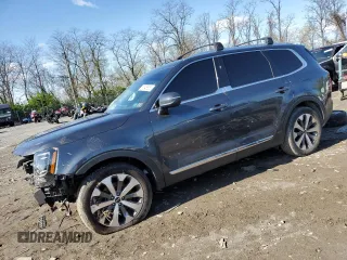 2020 Kia Telluride EX z VIN 5XYP3DHC3LG073759, wystawiony jako Copart lot #51946605 z przebiegiem 44 844 mil mil oraz Szkoda całkowita • Salvage title. Historia ofert i sprzedaży dostępna na DreamBid. Obrazek 1.