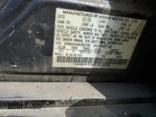 2006 Nissan Maxima 3.5 SE with VIN 1N4BA41EX6C842106, listed as a Copart auction lot 73371904 with 176,934 mi miles and Salvage Title. Bid and sale history available at carsss.com. Image 15.