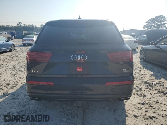 2017 Audi Q7 Prestige с VIN WA1VAAF74HD057118, выставлен на аукционе Copart как лот 61448295 с пробегом 95 526 миль миль и Списание • Salvage title. История ставок и продаж доступна на DreamBid. Изображение 6.