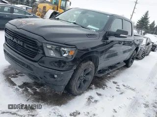 2019 Ram 1500 Big Horn/Lone Star with VIN 1C6RRFFG8KN889535, listed as a IAAI auction lot 41356868 with 53,197 mi miles. Bid and sale history available at carsss.com. Image 17.