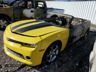 2014 Chevrolet Camaro LT with VIN 2G1FB3D30E9309418, listed as a Copart auction lot 81551484 with 0 mi miles and Salvage Title. Bid and sale history available at carsss.com. Image 1.