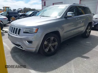 2014 Jeep Grand Cherokee Overland with VIN 1C4RJECG0EC291048, listed as a IAAI auction lot 41883941 with 81,871 mi miles. Bid and sale history available at carsss.com. Image 17.