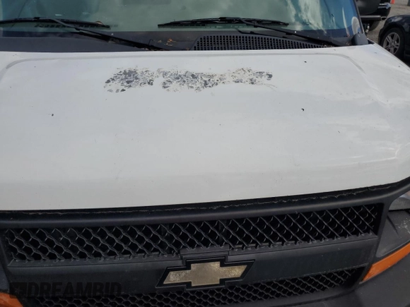 2014 Chevrolet Express Cargo Van with VIN 1GCWGFBA9E1120654, listed as a Copart auction lot 81083604 with 0 mi miles and Salvage Title. Bid and sale history available at carsss.com. Image 12.