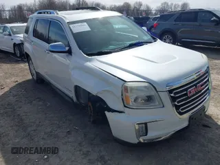 2017 GMC Terrain SLT with VIN 2GKFLUE3XH6267455, listed as a IAAI auction lot 41779500 with 170,434 mi miles. Bid and sale history available at carsss.com. Image 1.