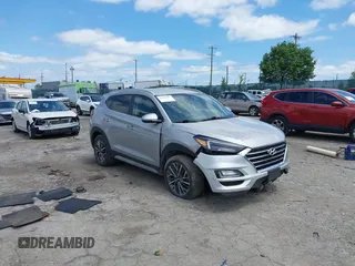 2021 Hyundai Tucson Ultimate z VIN KM8J3CAL8MU377921, wystawiony jako IAAI lot #42262965 z przebiegiem 41 765 mil mil oraz . Historia ofert i sprzedaży dostępna na DreamBid. Obrazek 1.