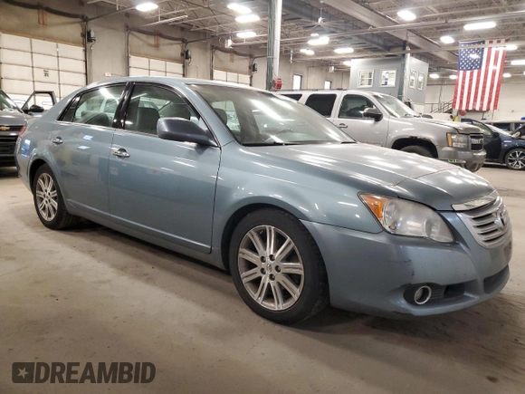 2008 Toyota Avalon XL with VIN 4T1BK36B48U292863, listed as a Copart auction lot 52014335 with 184,831 mi miles and Salvage Title. Bid and sale history available at carsss.com. Image 4.