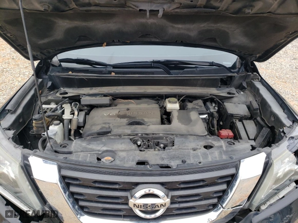 2017 Nissan Pathfinder SV with VIN 5N1DR2MN3HC608271, listed as a Copart auction lot 44179875 with 121,326 mi miles and Salvage Title. Bid and sale history available at carsss.com. Image 13.