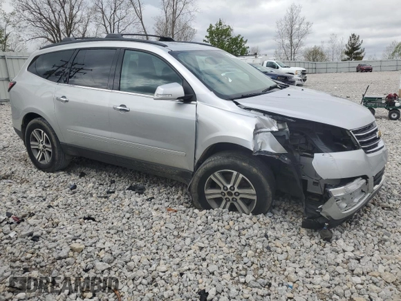 2015 Chevrolet Traverse LT z VIN 1GNKVHKD3FJ350449, wystawiony jako Copart lot #54677065 z przebiegiem 155 128 mil mil oraz Czysty tytuł • Clean title. Historia ofert i sprzedaży dostępna na DreamBid. Obrazek 4.
