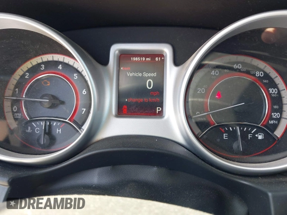 2017 Dodge Journey SXT with VIN 3C4PDCBG1HT523010, listed as a IAAI auction lot 42404624 with 198,519 mi miles and . Bid and sale history available at DreamBid. Image 7.