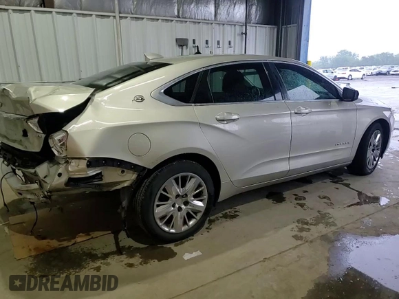 2015 Chevrolet Impala LS with VIN 2G11X5SLXF9104300, listed as a Copart auction lot 58166895 with 109,610 mi miles and Salvage title. Bid and sale history available at DreamBid. Image 13.