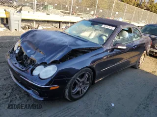 2005 Mercedes-Benz CLK-Class AMG with VIN WDBTK76G65T044125, listed as a Copart auction lot 42347925 with 92,226 mi miles and Salvage Title. Bid and sale history available at carsss.com. Image 1.