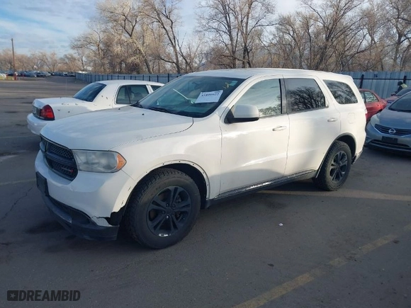 2012 Dodge Durango SXT with VIN 1C4RDHAG6CC330430, listed as a IAAI auction lot 41899922 with 150,817 mi miles. Bid and sale history available at carsss.com. Image 2.