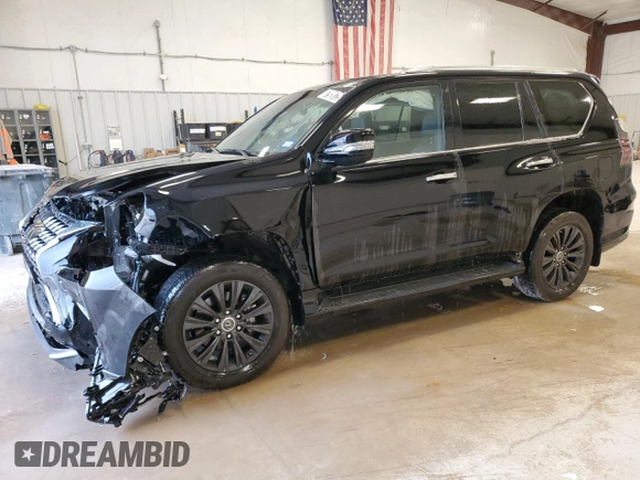 2023 Lexus GX 460 Luxury with VIN JTJGM7BX6P5370059, listed as a Copart auction lot 87928725 with 22,399 mi miles and Clean title. Bid and sale history available at DreamBid. Image 1.