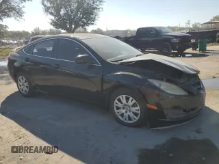 2009 Mazda 6 i Sport with VIN 1YVHP81A695M41355, listed as a Copart auction lot 54840895 with 181,915 mi miles and Non repairable. Bid and sale history available at DreamBid. Image 4.