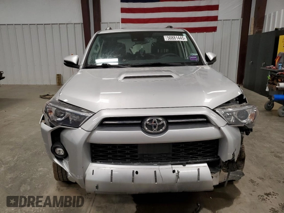 2022 Toyota 4Runner TRD Off Road Premium with VIN JTERU5JR9N5984163, listed as a Copart auction lot 50881445 with 80,183 mi miles and Salvage Title. Bid and sale history available at DreamBid. Image 5.