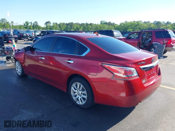 2015 Nissan Altima 2.5 S with VIN 1N4AL3AP9FN888824, listed as a IAAI auction lot 42037037 with 192,509 mi miles. Bid and sale history available at carsss.com. Image 3.
