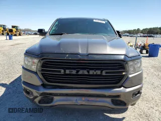 2021 Ram 1500 Big Horn with VIN 1C6SRFBT8MN586455, listed as a Copart auction lot 49481665 with 57,793 mi miles and Salvage Title. Bid and sale history available at carsss.com. Image 5.