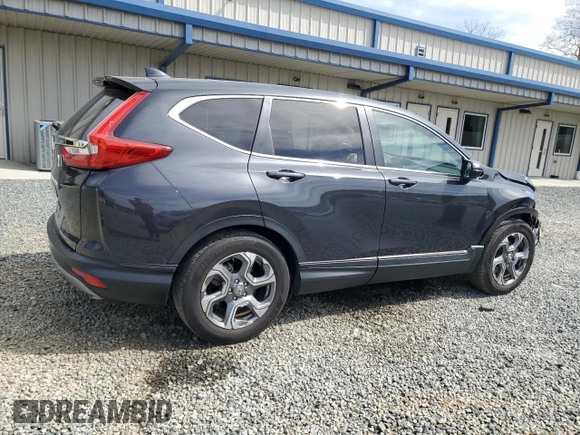 2019 Honda CR-V EX-L with VIN 5J6RW1H87KA027659, listed as a Copart auction lot 49688605 with 38,450 mi miles and Salvage Title. Bid and sale history available at carsss.com. Image 3.