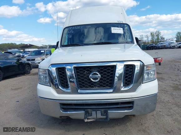 2012 Nissan NV SV with VIN 1N6AF0LY0CN105808, listed as a IAAI auction lot 42031263 with 399,400 mi miles. Bid and sale history available at carsss.com. Image 12.