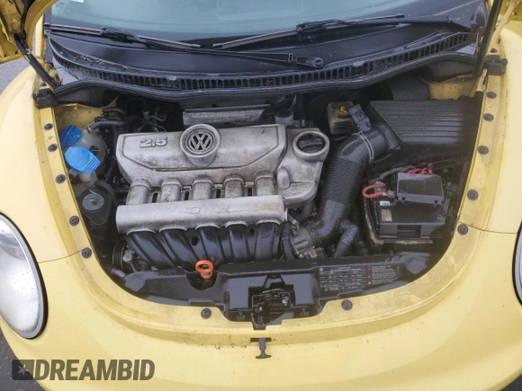 2009 Volkswagen New Beetle Coupe S with VIN 3VWPW31C39M507666, listed as a Copart auction lot 43574265 with 154,024 mi miles and Clean Title. Bid and sale history available at carsss.com. Image 11.