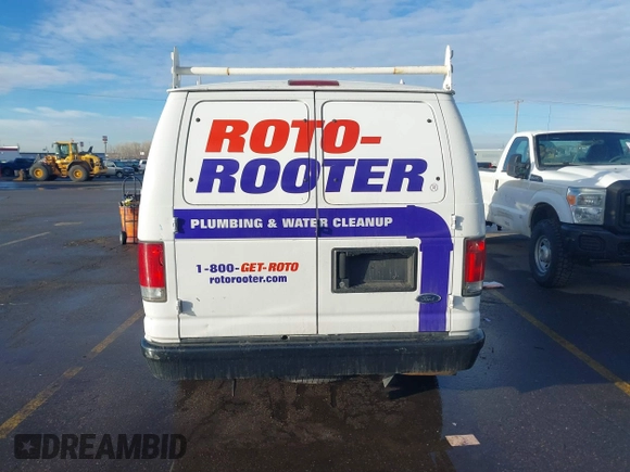 2014 Ford Econoline Cargo Commercial with VIN 1FTNE1EW0EDA07816, listed as a IAAI auction lot 41648077 with 183,501 mi miles and . Bid and sale history available at DreamBid. Image 16.
